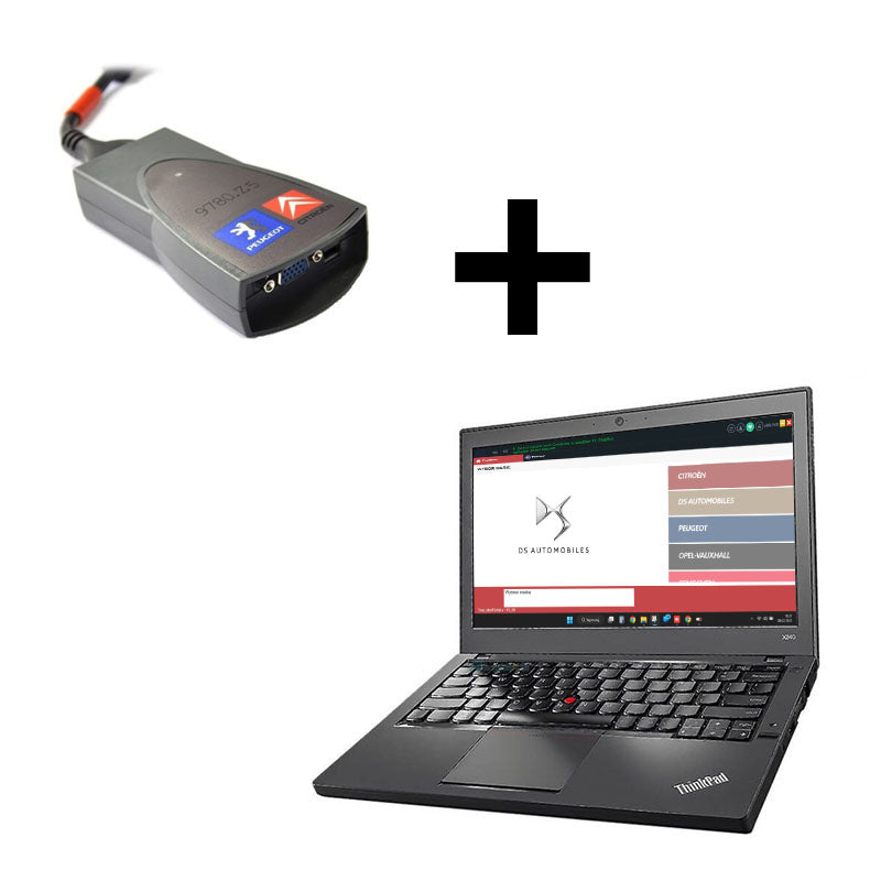 VALISE DE DIAGNOSTIQUE DIAGBOX 9.149 + PC I5 SSD PRET A L'EMPLOI - Obd2 Diagnostique